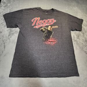 The Walking Dead Negan Sluggers Shirt Mens 2XL LootCrate AMC TV Show Graphic Tee